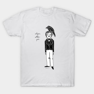 Inky Edgar Allen Poe T-Shirt